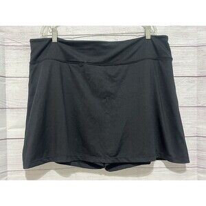 Inerzia Skort Womens 3XL XXXL Black Stretch Skirt Shorts Golf Tennis